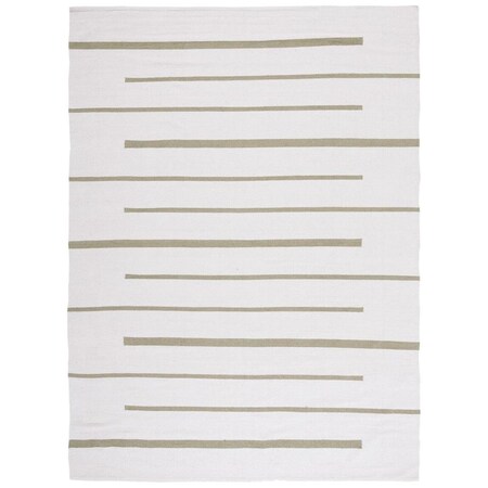 Safavieh 9 x 12 ft. Montauk Hand Woven Rectangle Area Rug Ivory & Light Green MTK311J-9